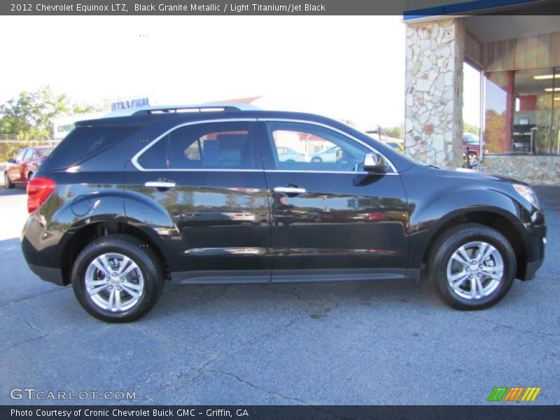Black Granite Metallic / Light Titanium/Jet Black 2012 Chevrolet Equinox LTZ