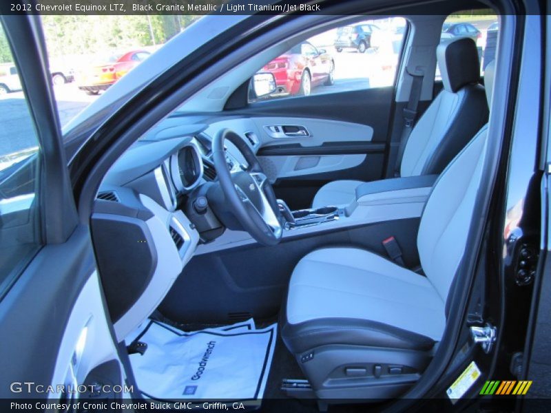 Black Granite Metallic / Light Titanium/Jet Black 2012 Chevrolet Equinox LTZ