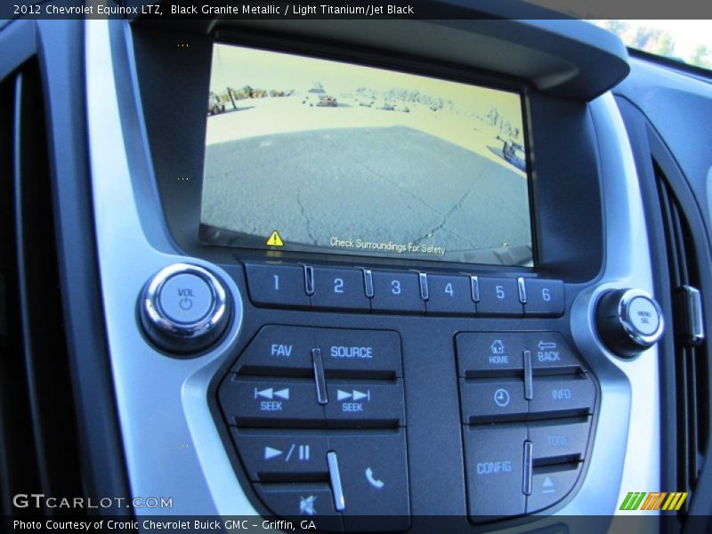 Black Granite Metallic / Light Titanium/Jet Black 2012 Chevrolet Equinox LTZ