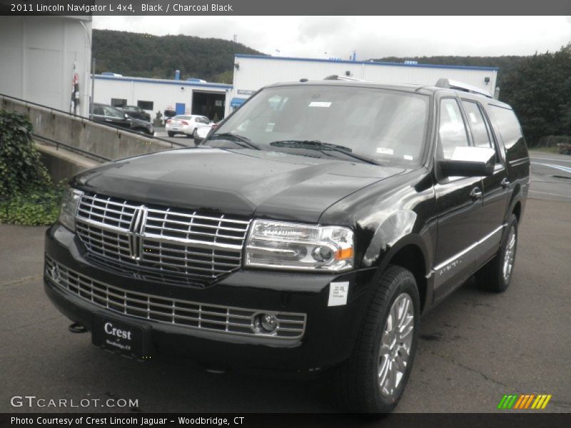 Black / Charcoal Black 2011 Lincoln Navigator L 4x4