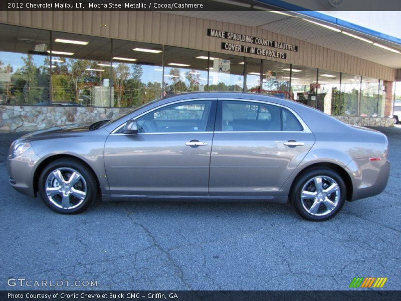 Mocha Steel Metallic / Cocoa/Cashmere 2012 Chevrolet Malibu LT