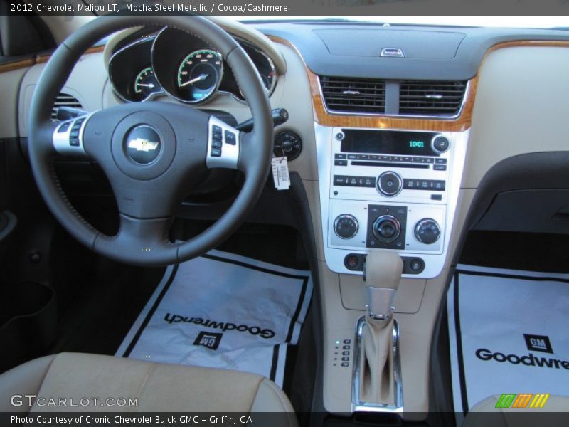 Mocha Steel Metallic / Cocoa/Cashmere 2012 Chevrolet Malibu LT