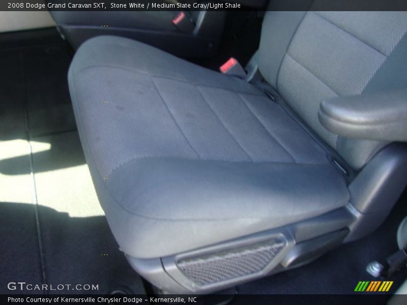 Stone White / Medium Slate Gray/Light Shale 2008 Dodge Grand Caravan SXT