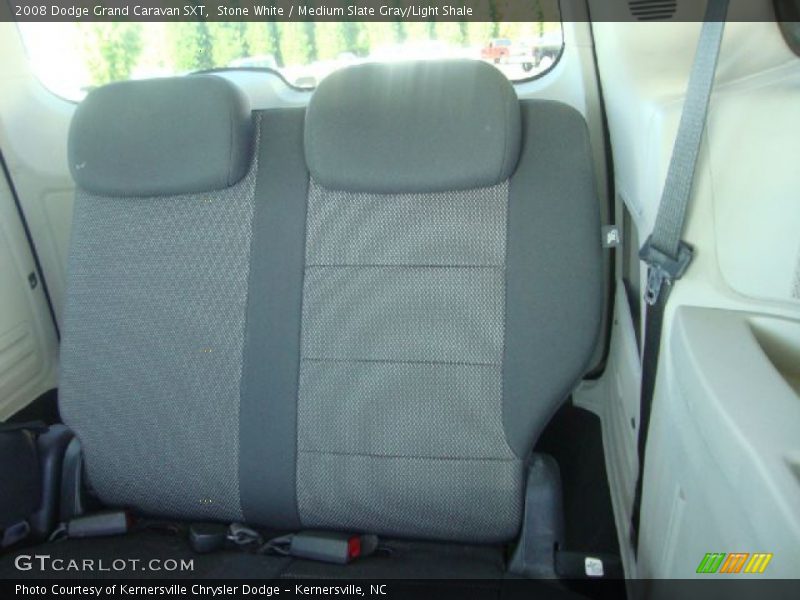 Stone White / Medium Slate Gray/Light Shale 2008 Dodge Grand Caravan SXT