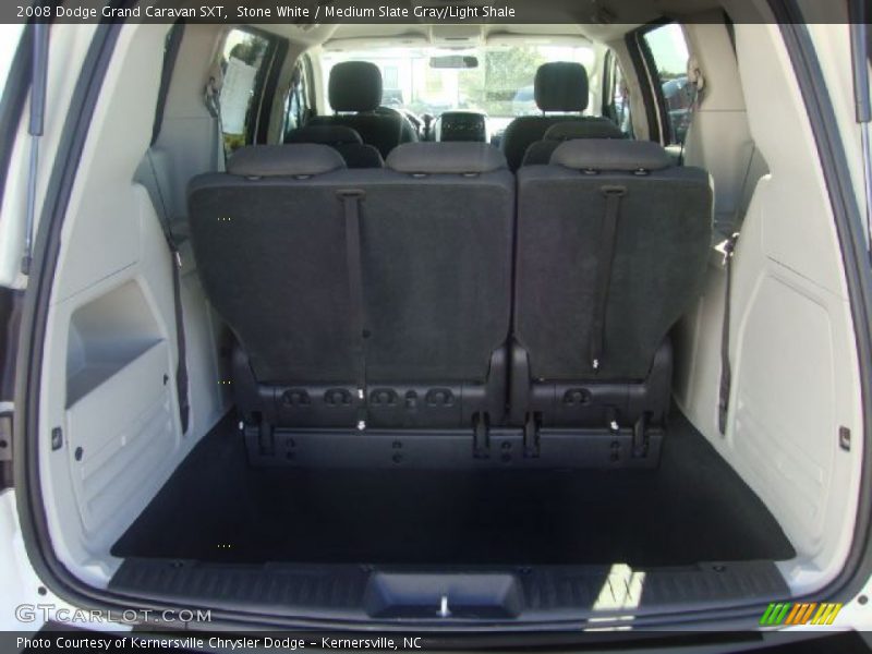 Stone White / Medium Slate Gray/Light Shale 2008 Dodge Grand Caravan SXT