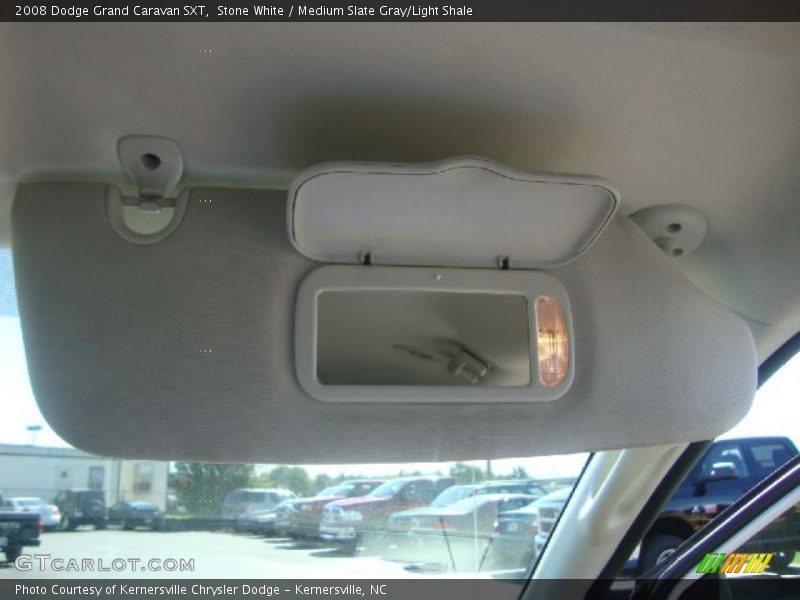 Stone White / Medium Slate Gray/Light Shale 2008 Dodge Grand Caravan SXT