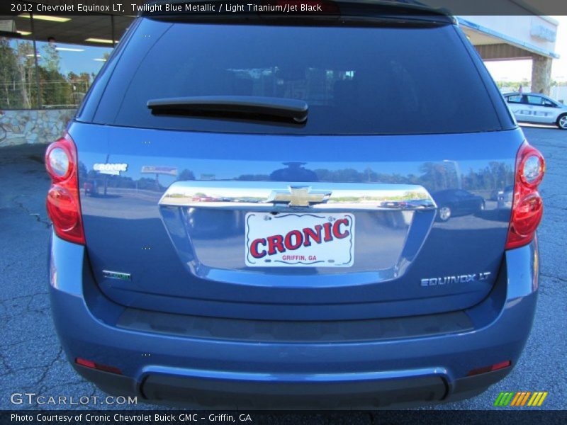 Twilight Blue Metallic / Light Titanium/Jet Black 2012 Chevrolet Equinox LT