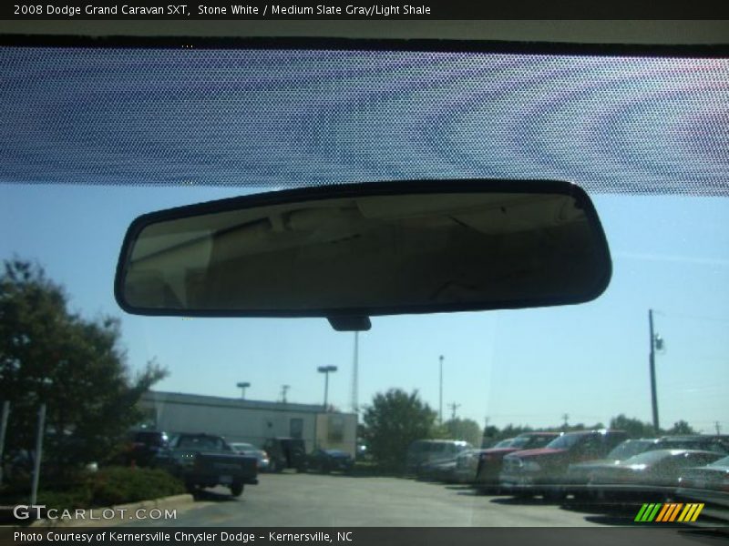 Stone White / Medium Slate Gray/Light Shale 2008 Dodge Grand Caravan SXT