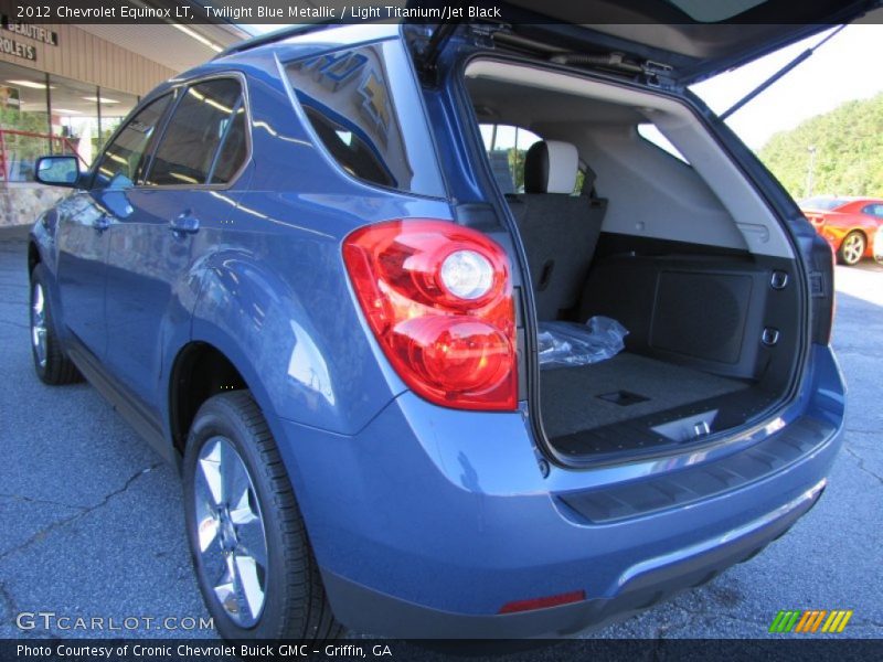 Twilight Blue Metallic / Light Titanium/Jet Black 2012 Chevrolet Equinox LT