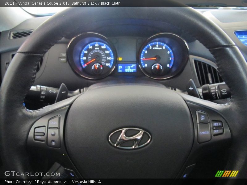  2011 Genesis Coupe 2.0T 2.0T Gauges