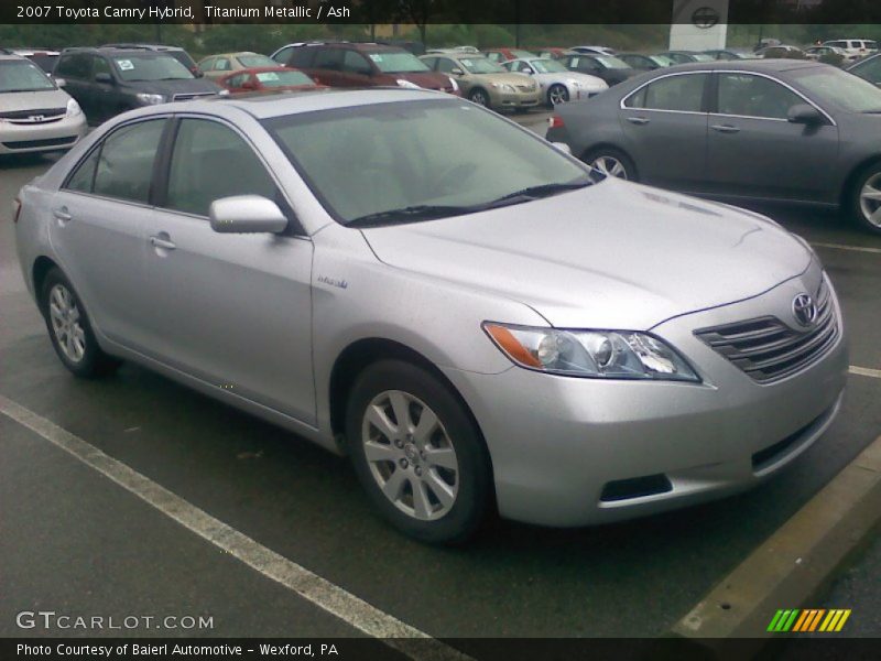 Titanium Metallic / Ash 2007 Toyota Camry Hybrid