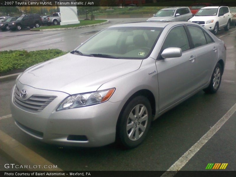 Titanium Metallic / Ash 2007 Toyota Camry Hybrid