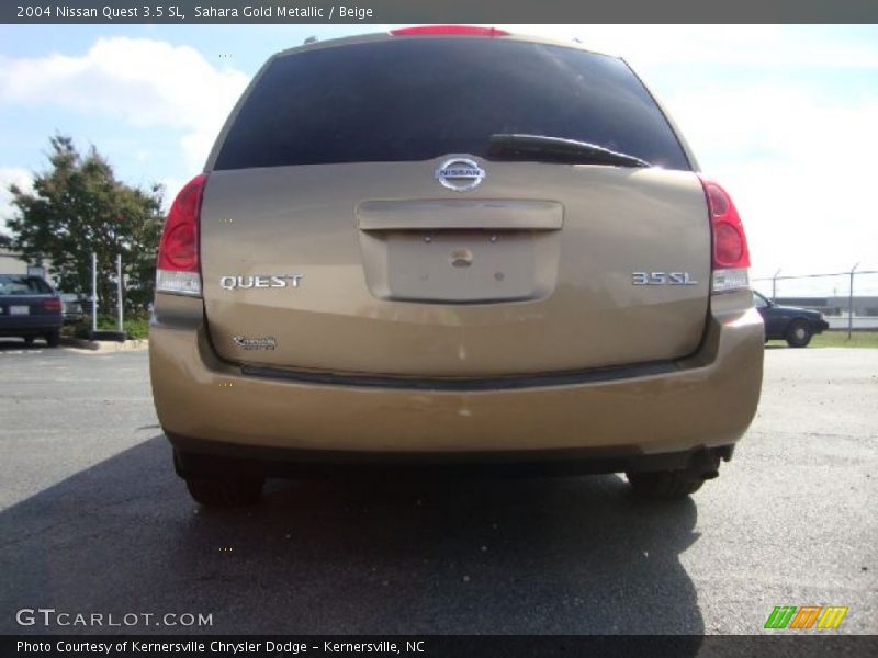 Sahara Gold Metallic / Beige 2004 Nissan Quest 3.5 SL