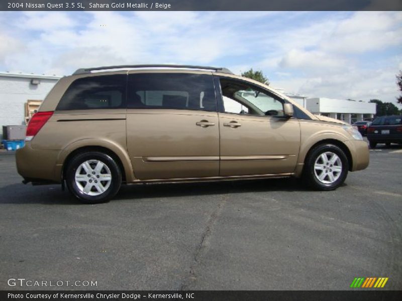 Sahara Gold Metallic / Beige 2004 Nissan Quest 3.5 SL