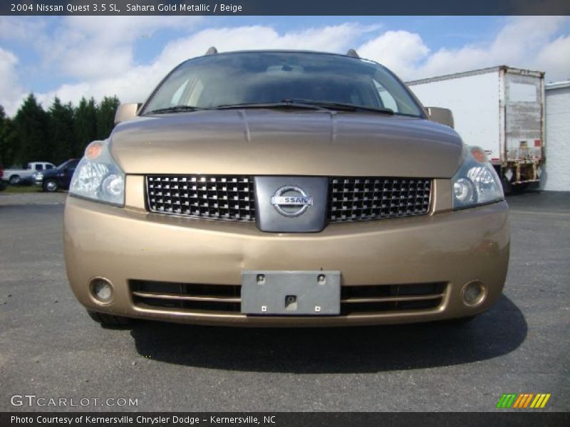 Sahara Gold Metallic / Beige 2004 Nissan Quest 3.5 SL