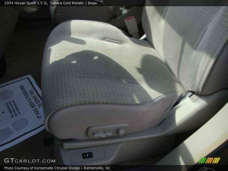 Sahara Gold Metallic / Beige 2004 Nissan Quest 3.5 SL