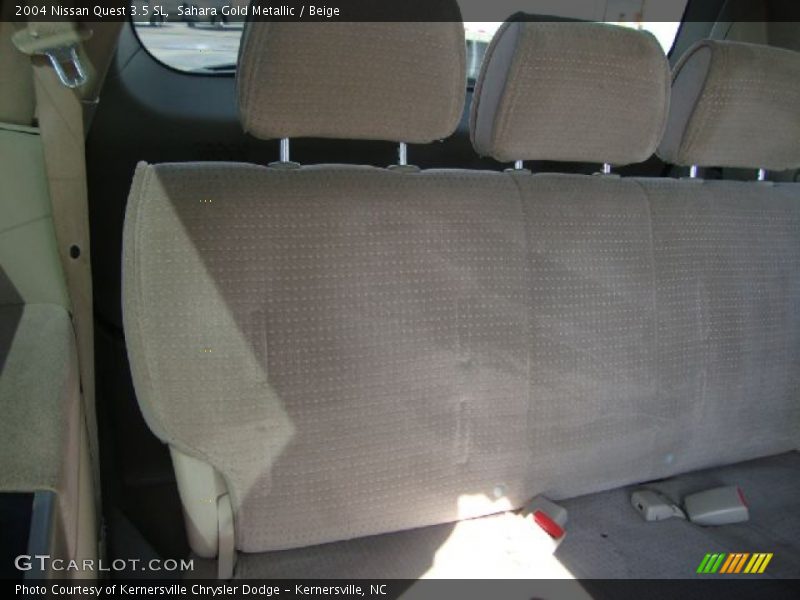 Sahara Gold Metallic / Beige 2004 Nissan Quest 3.5 SL