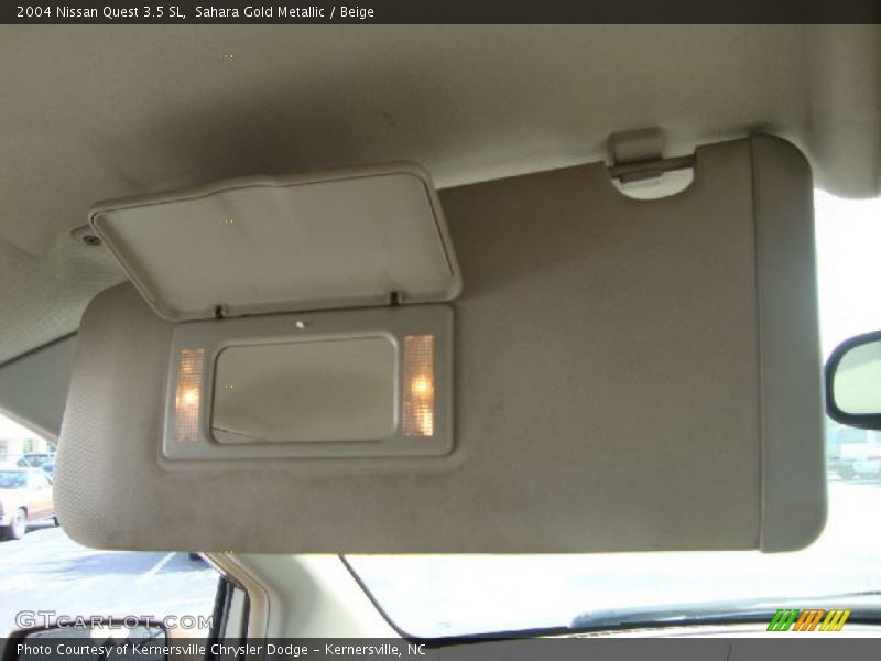Sahara Gold Metallic / Beige 2004 Nissan Quest 3.5 SL