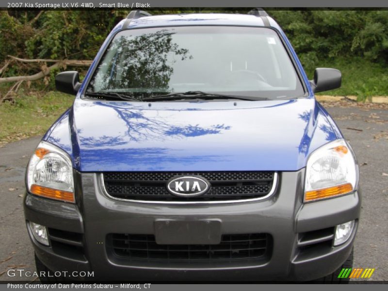 Smart Blue / Black 2007 Kia Sportage LX V6 4WD