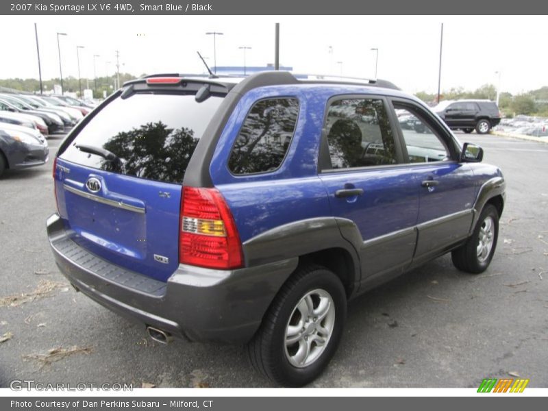 Smart Blue / Black 2007 Kia Sportage LX V6 4WD