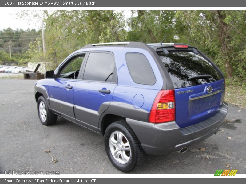 Smart Blue / Black 2007 Kia Sportage LX V6 4WD