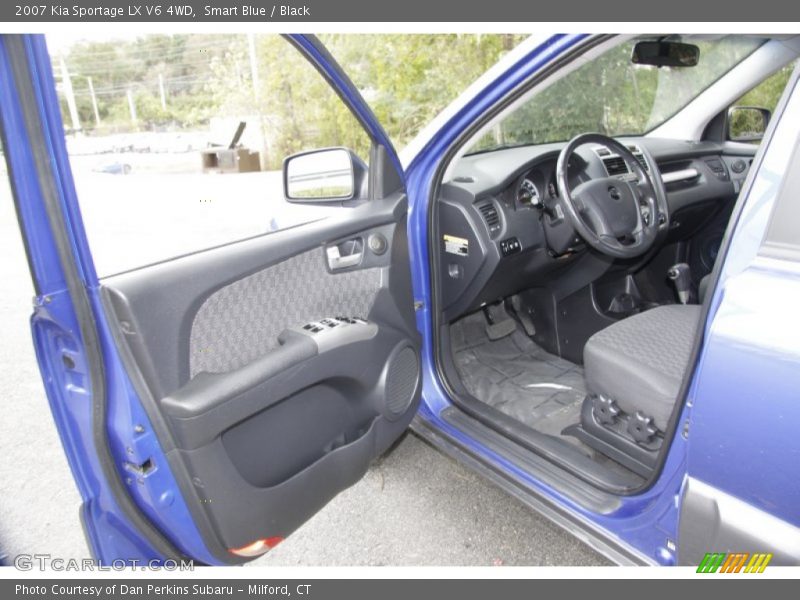 Smart Blue / Black 2007 Kia Sportage LX V6 4WD