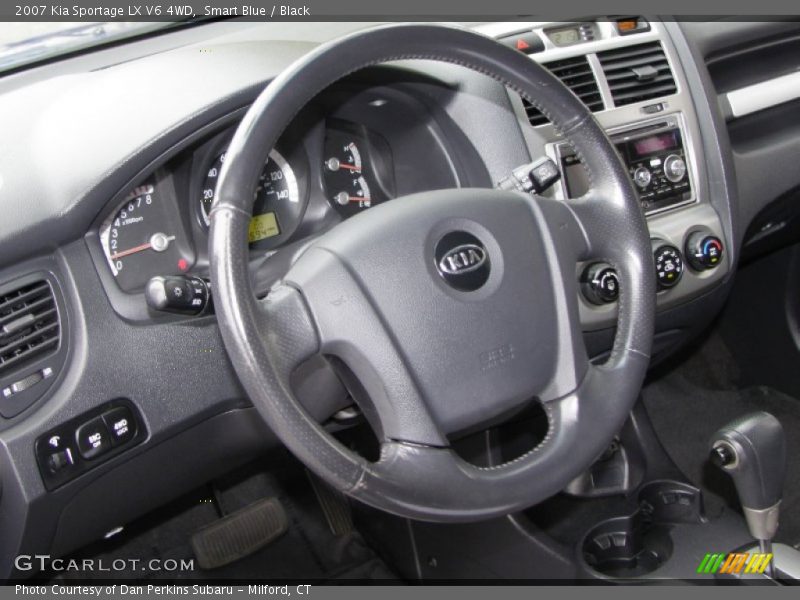 Smart Blue / Black 2007 Kia Sportage LX V6 4WD