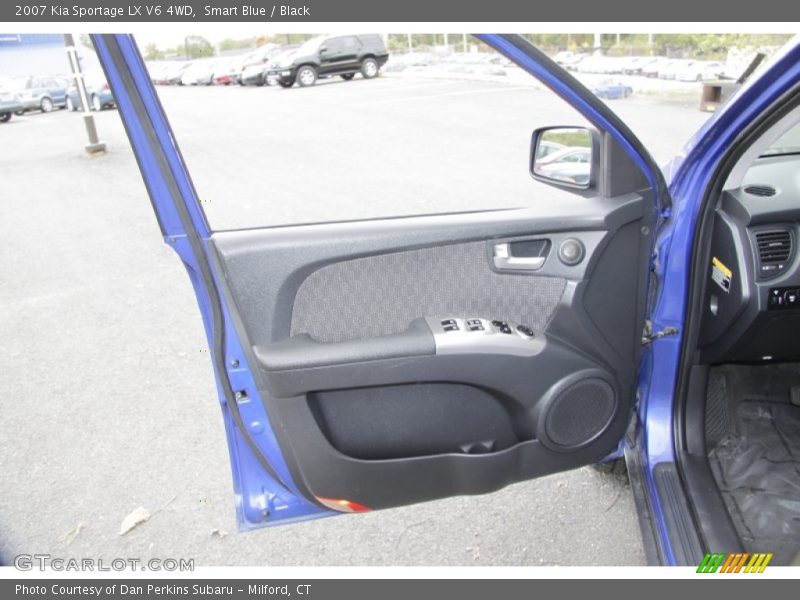Smart Blue / Black 2007 Kia Sportage LX V6 4WD
