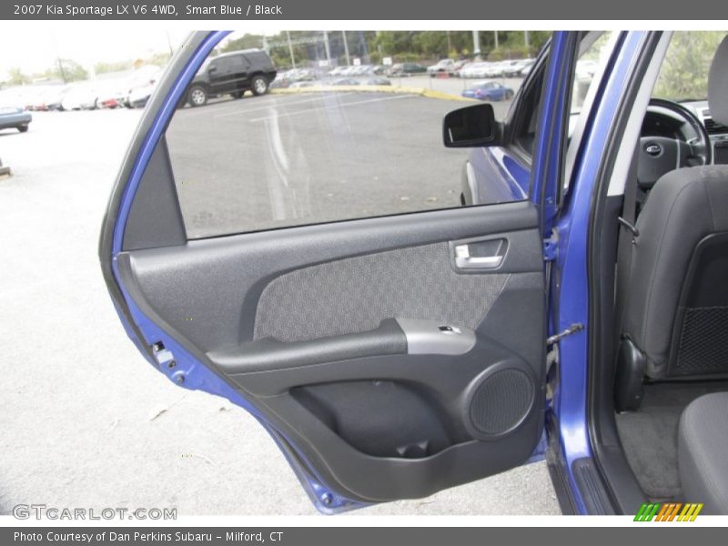 Smart Blue / Black 2007 Kia Sportage LX V6 4WD