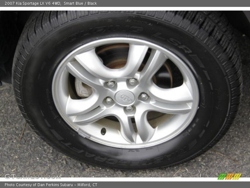 Smart Blue / Black 2007 Kia Sportage LX V6 4WD