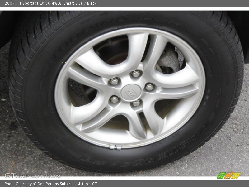 Smart Blue / Black 2007 Kia Sportage LX V6 4WD