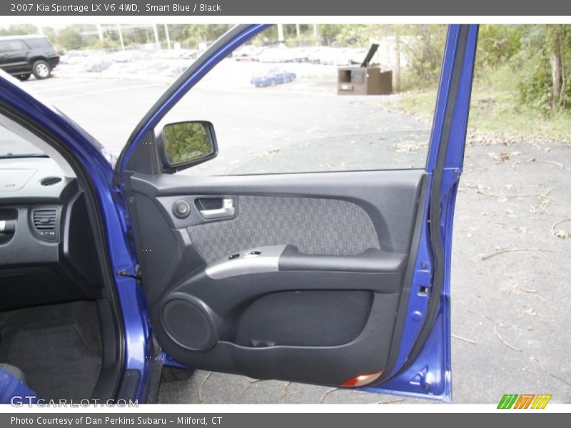 Smart Blue / Black 2007 Kia Sportage LX V6 4WD
