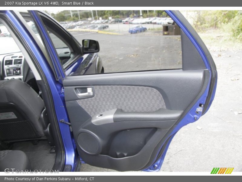 Smart Blue / Black 2007 Kia Sportage LX V6 4WD