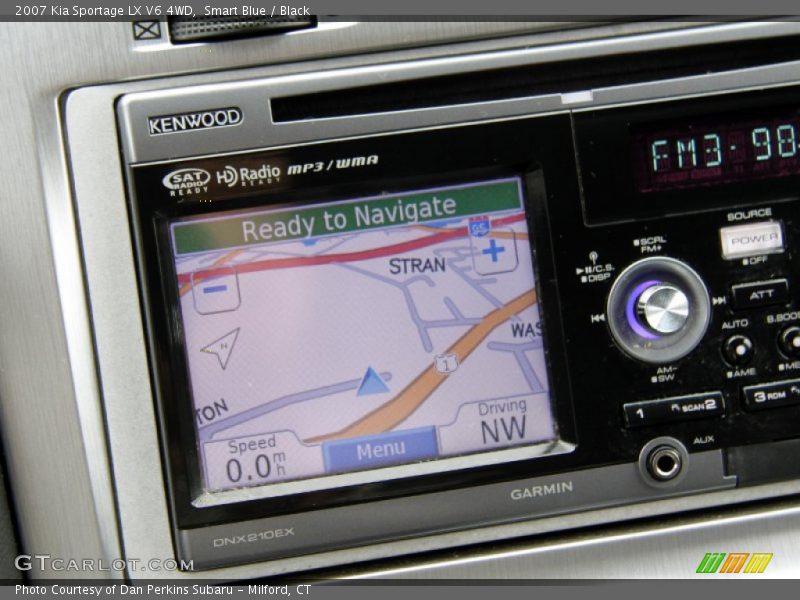Smart Blue / Black 2007 Kia Sportage LX V6 4WD