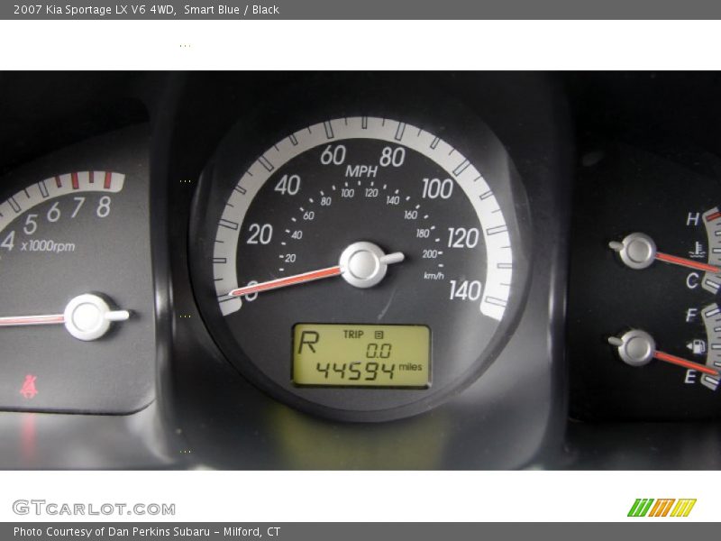 Smart Blue / Black 2007 Kia Sportage LX V6 4WD