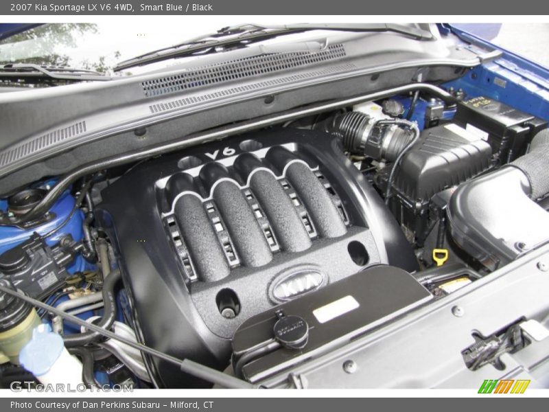 Smart Blue / Black 2007 Kia Sportage LX V6 4WD