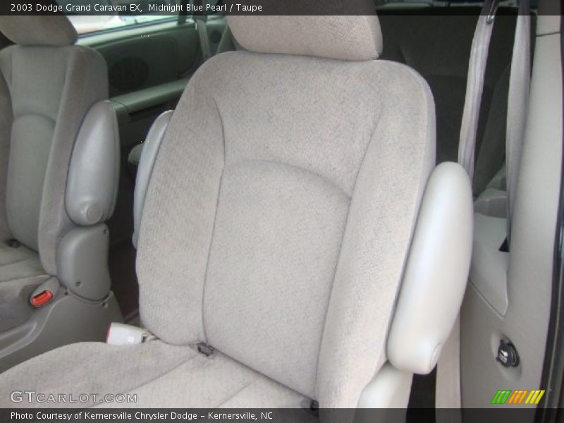 Midnight Blue Pearl / Taupe 2003 Dodge Grand Caravan EX