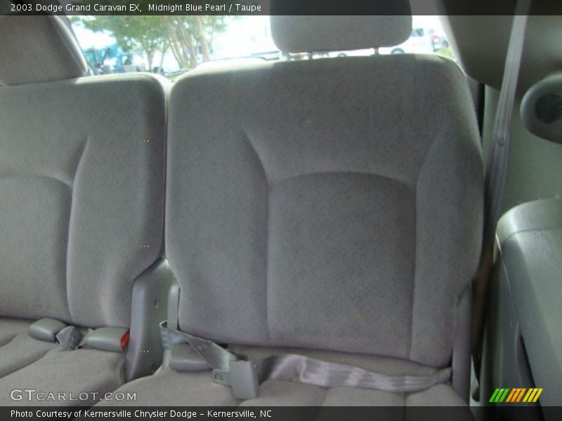 Midnight Blue Pearl / Taupe 2003 Dodge Grand Caravan EX