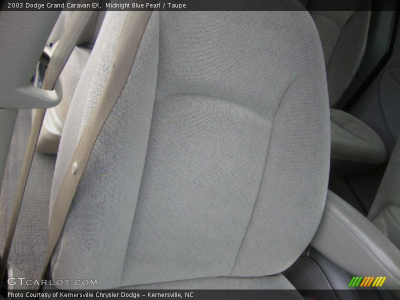 Midnight Blue Pearl / Taupe 2003 Dodge Grand Caravan EX