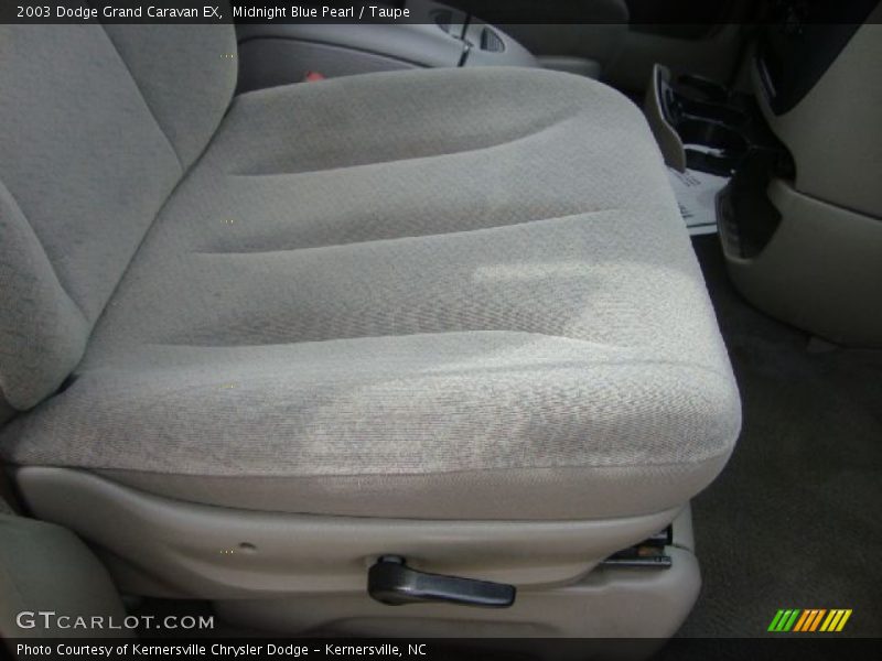 Midnight Blue Pearl / Taupe 2003 Dodge Grand Caravan EX