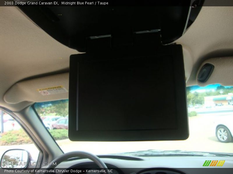 Midnight Blue Pearl / Taupe 2003 Dodge Grand Caravan EX