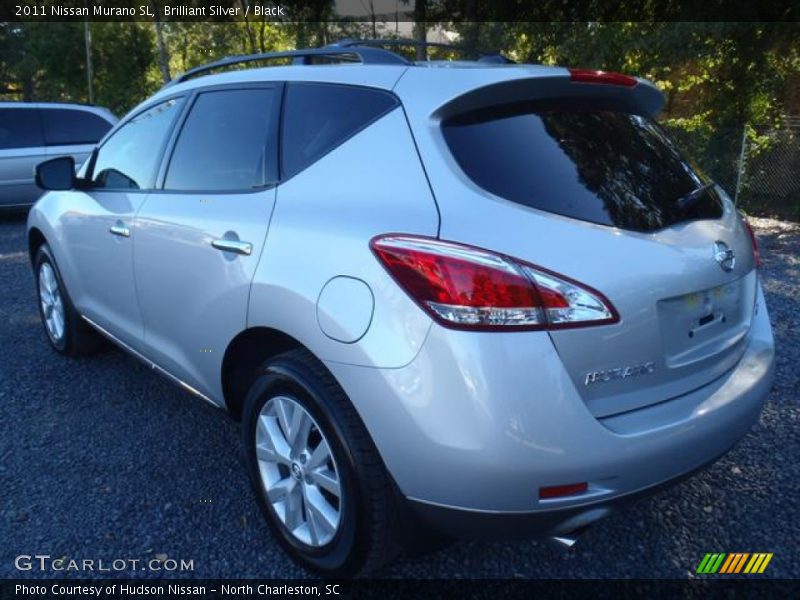 Brilliant Silver / Black 2011 Nissan Murano SL