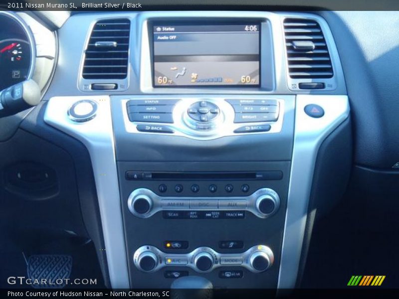 Brilliant Silver / Black 2011 Nissan Murano SL