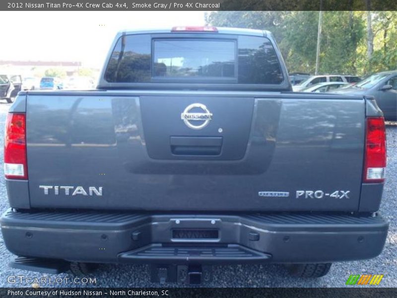 Smoke Gray / Pro 4X Charcoal 2012 Nissan Titan Pro-4X Crew Cab 4x4
