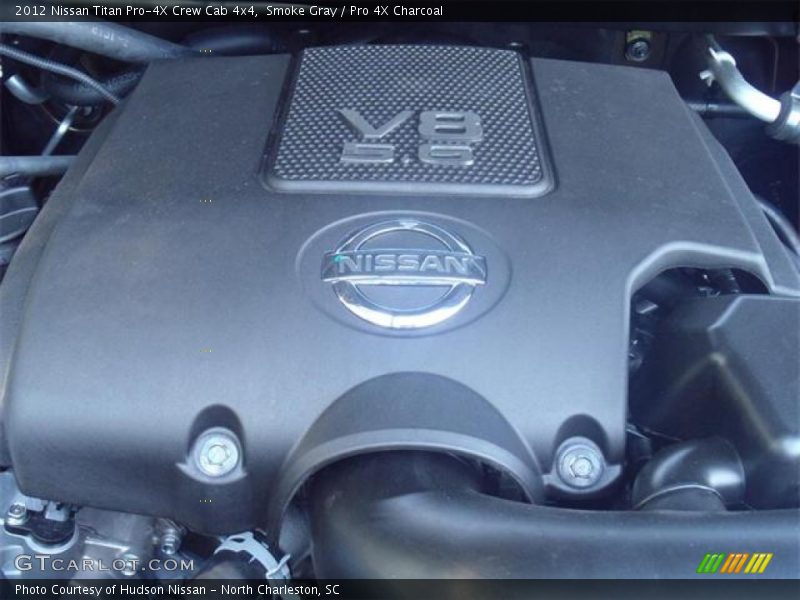  2012 Titan Pro-4X Crew Cab 4x4 Engine - 5.6 Liter Flex-Fuel DOHC 32-Valve CVTCS V8