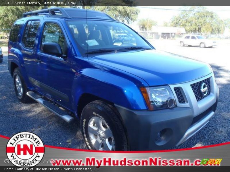 Metallic Blue / Gray 2012 Nissan Xterra S