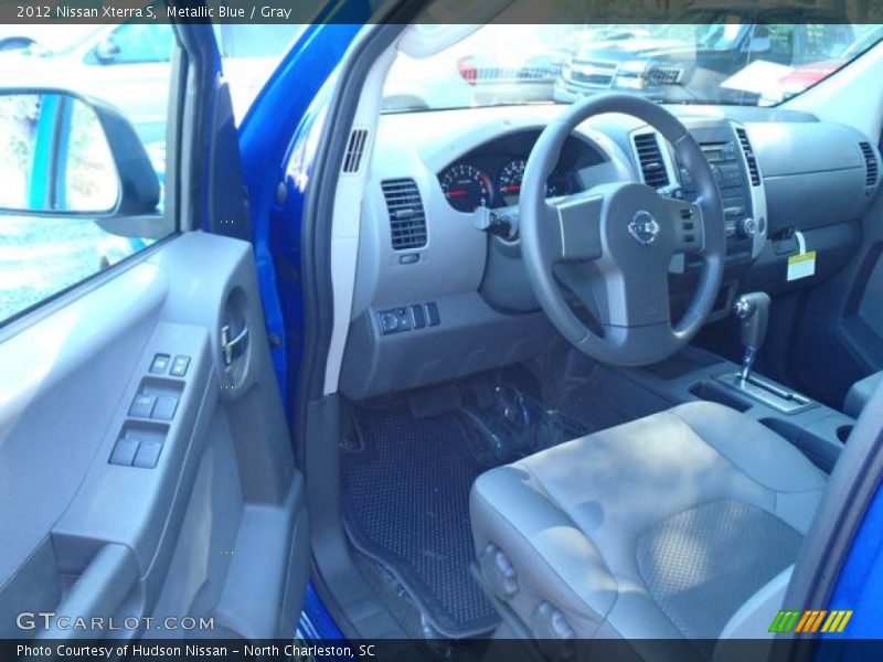  2012 Xterra S Gray Interior