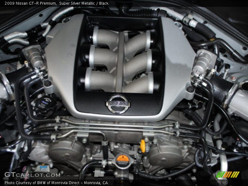  2009 GT-R Premium Engine - 3.8 Liter Twin-Turbocharged DOHC 24-Valve CVTCS V6 (VR38DETT)