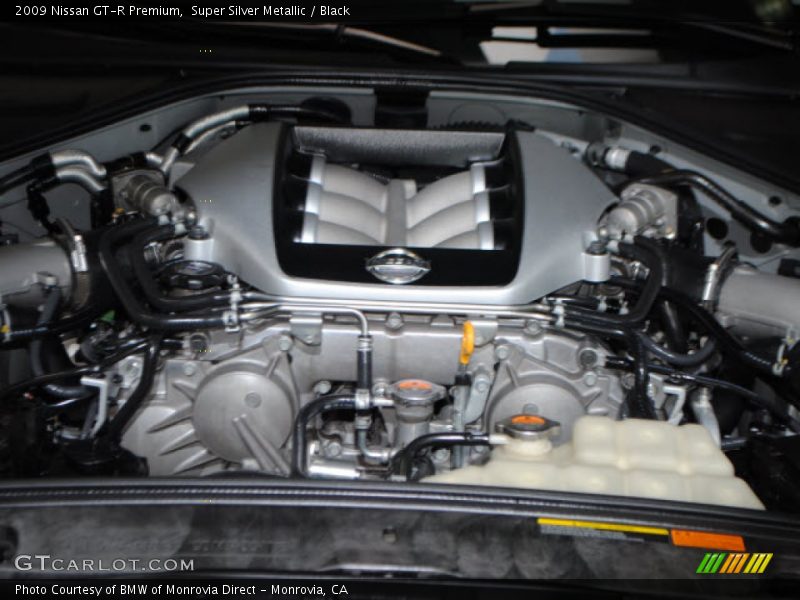  2009 GT-R Premium Engine - 3.8 Liter Twin-Turbocharged DOHC 24-Valve CVTCS V6 (VR38DETT)
