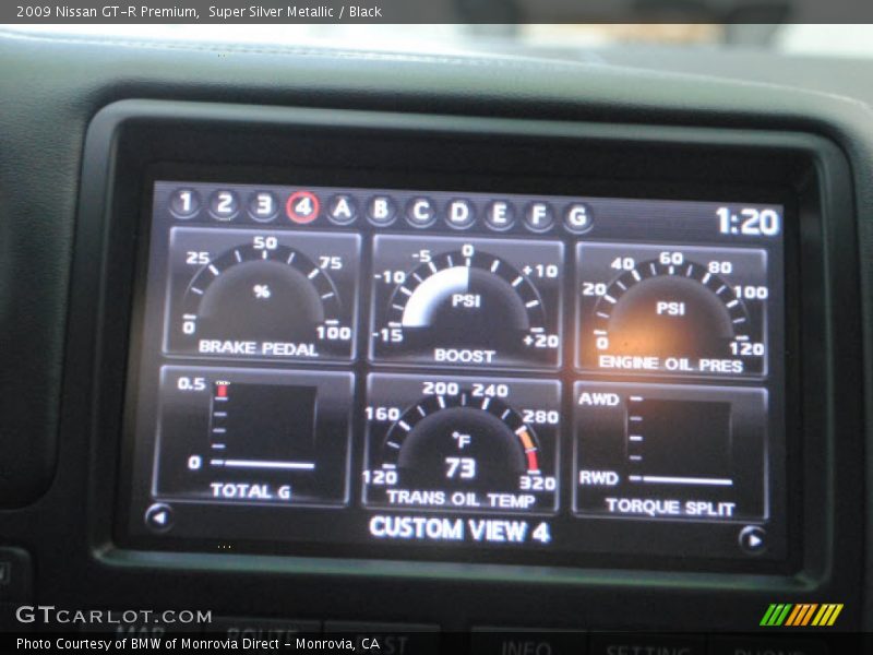  2009 GT-R Premium Premium Gauges